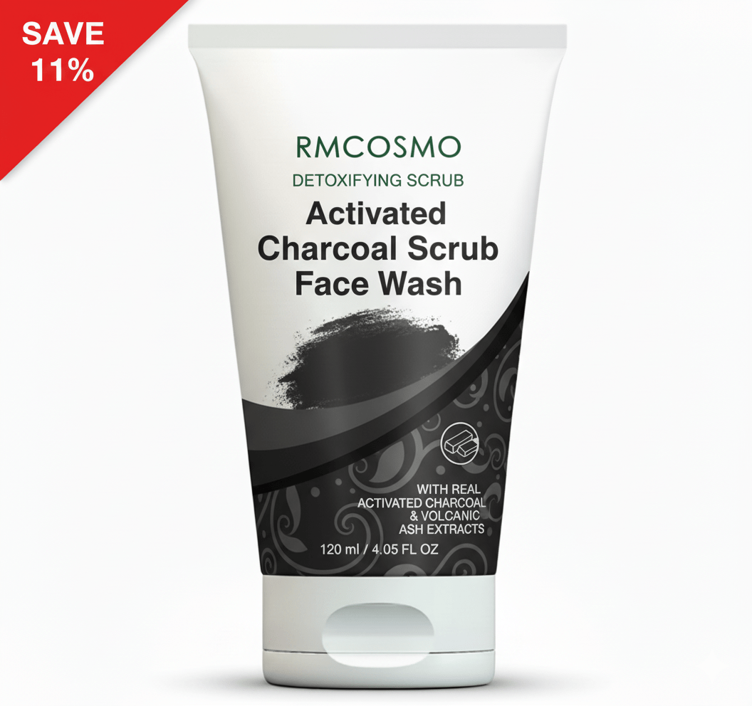 Activated Charcoal Scrub Face Wash